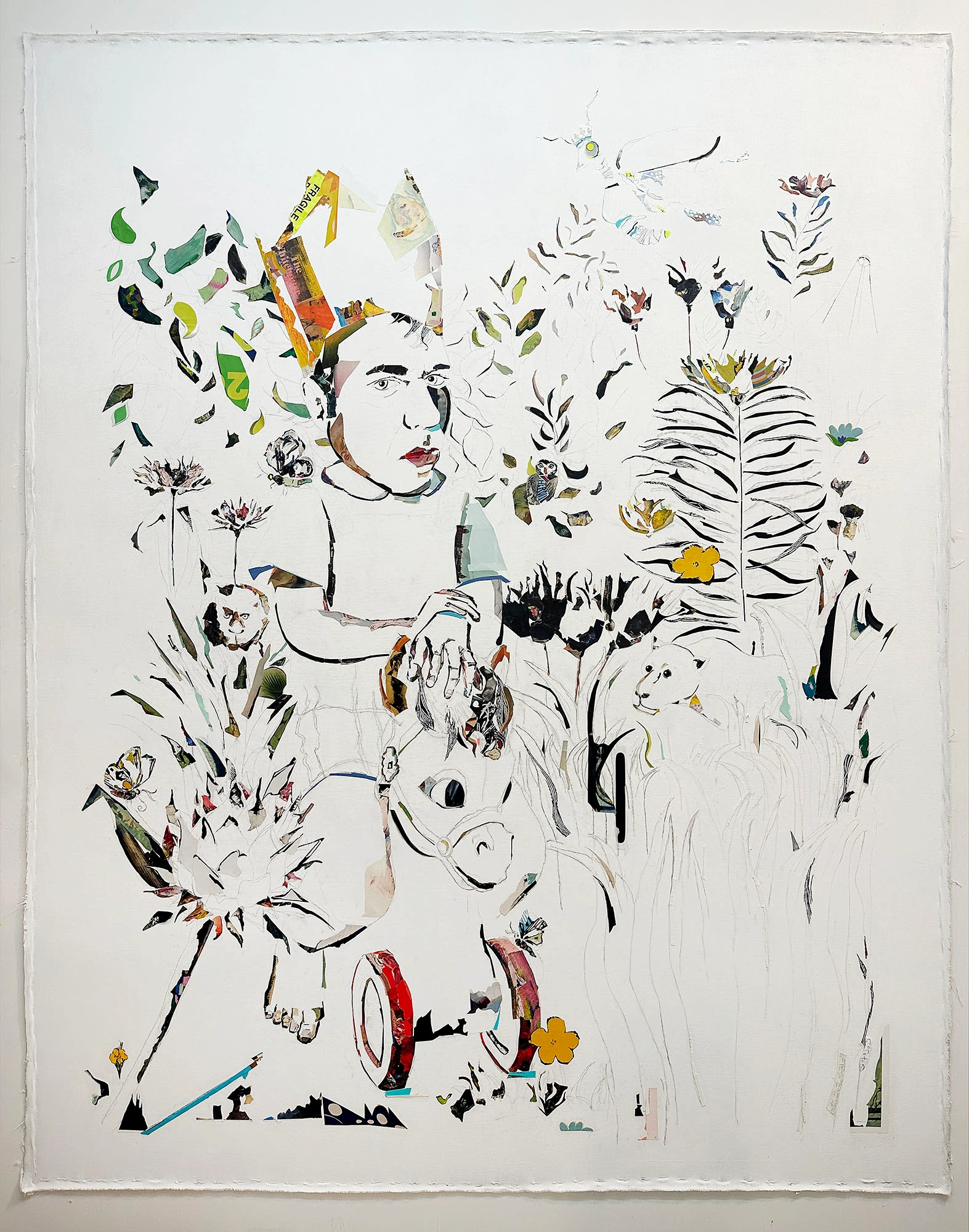 Three Kings Exit Henri's Jungle (after Rousseau)