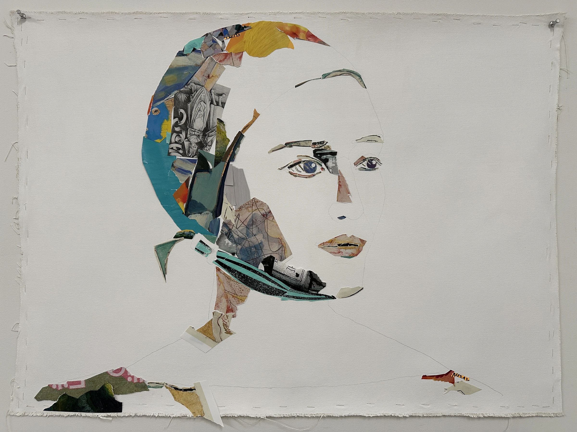 Hall of Mirrors (after Alex Katz) No. 2