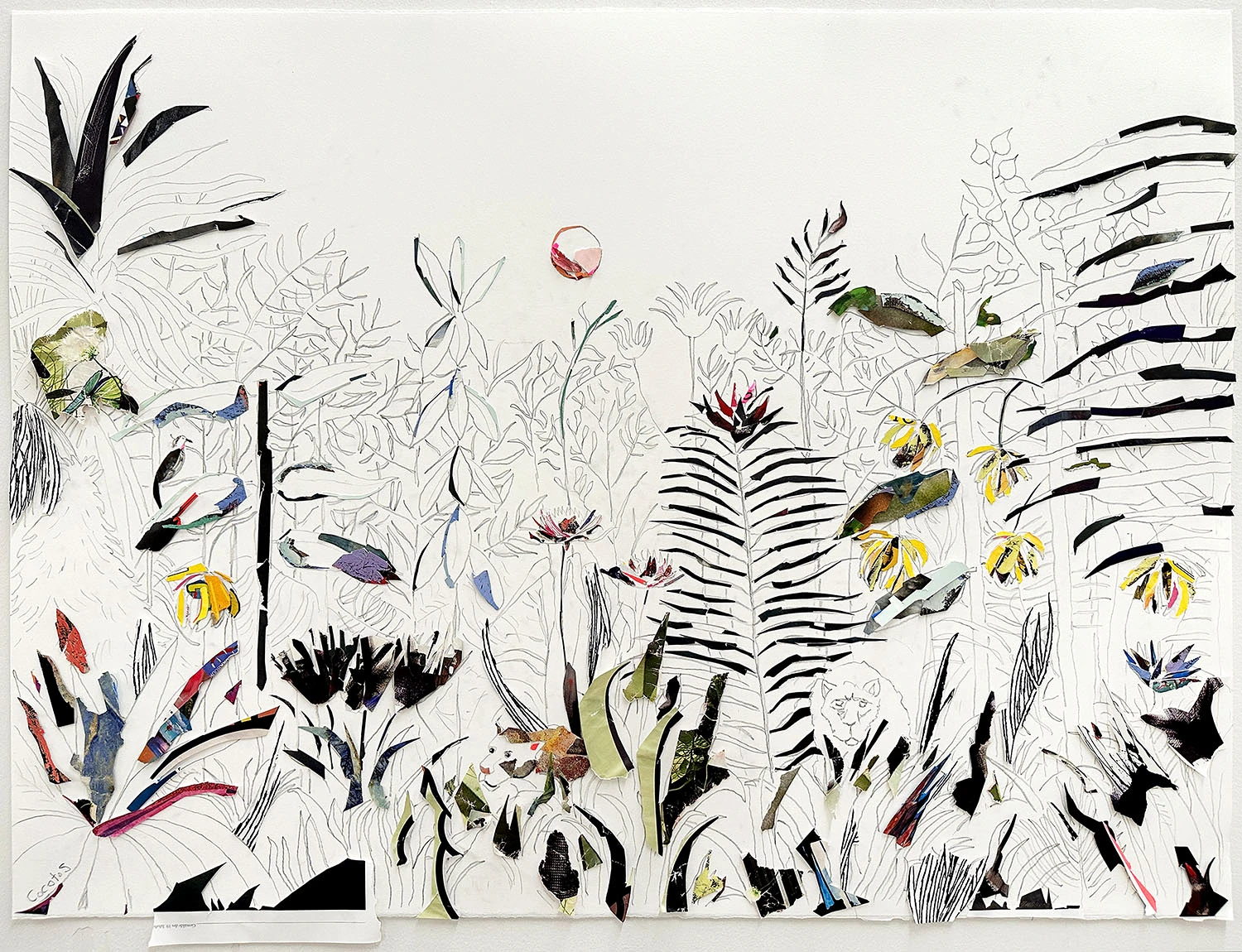 Wilderness Study No. 1 (after Henri Rousseau)